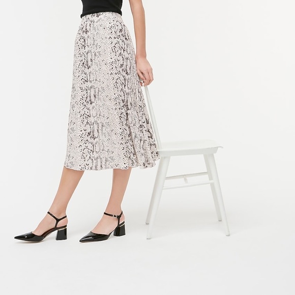 J. Crew Black and White Midi Skirt - Picture 4 of 6